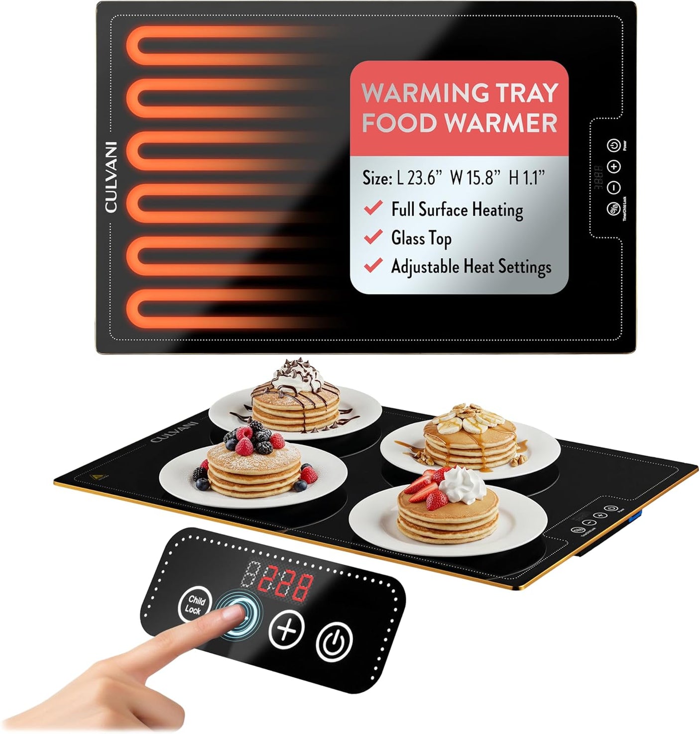 HeatDeck® Electric Food Warming Tray