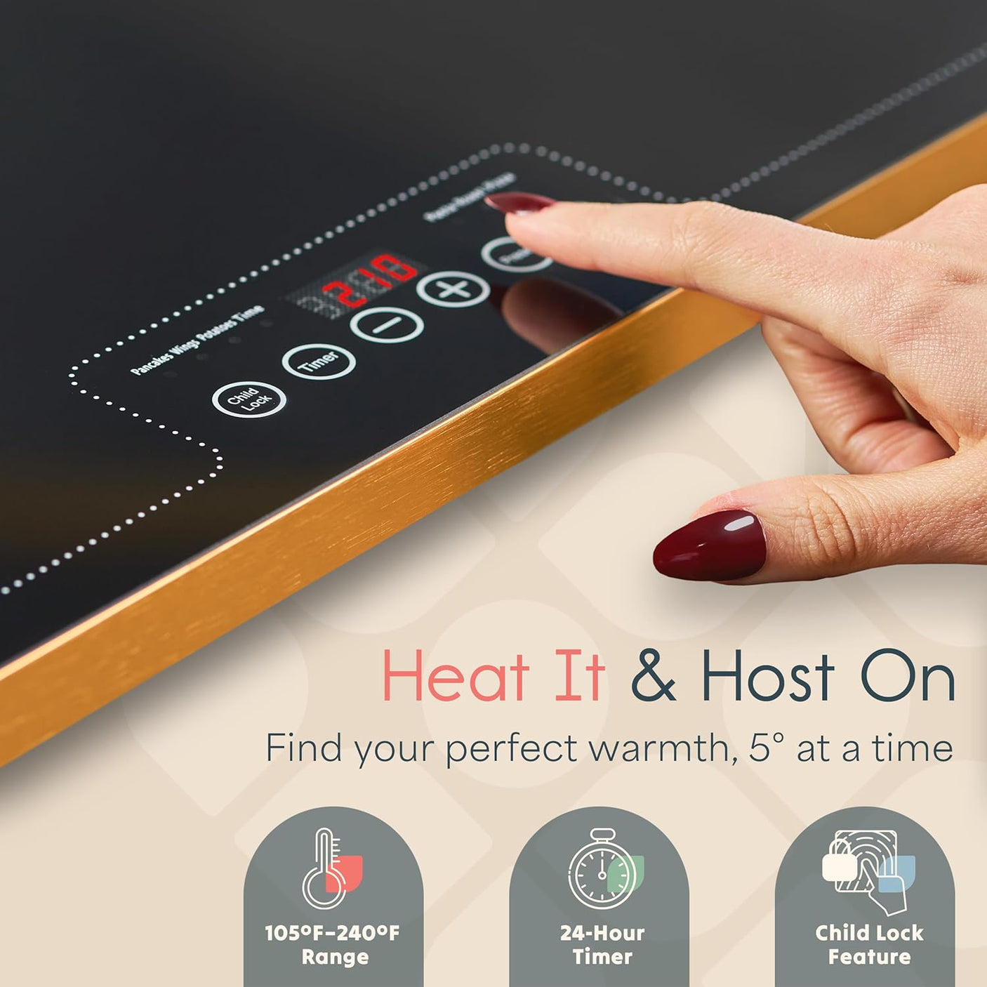 HeatDeck® Electric Food Warming Tray